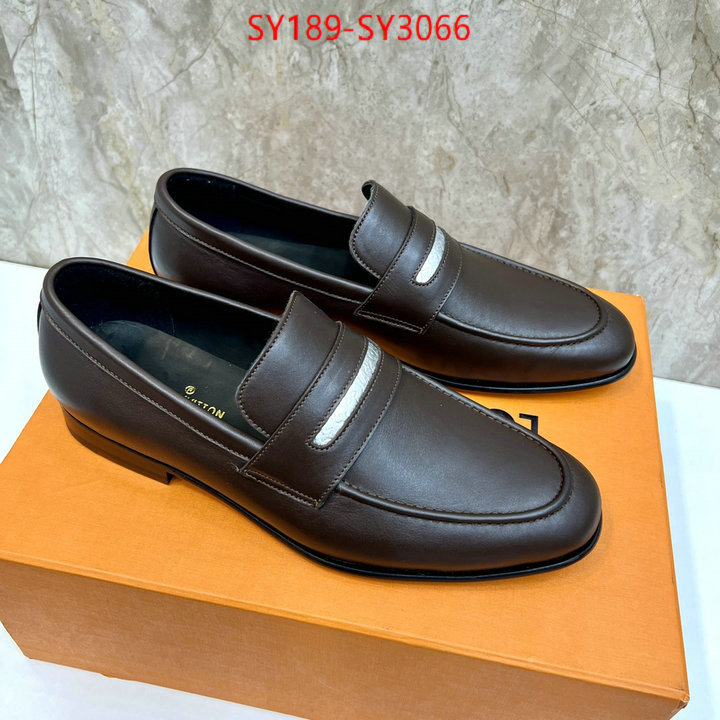 Men Shoes-LV luxury fashion replica designers ID: SY3066 $: 189USD