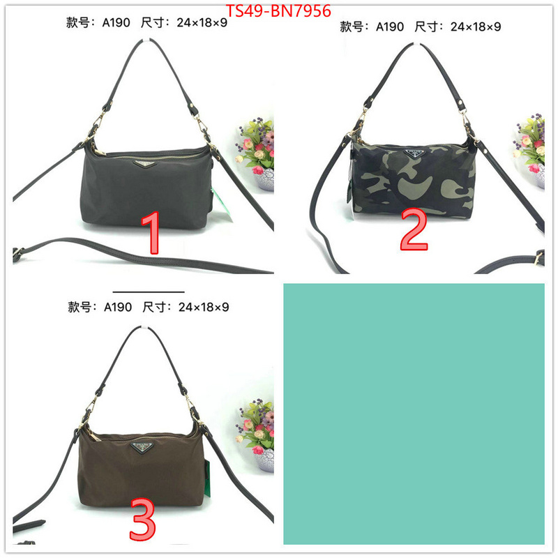 Prada Bags (4A)-Diagonal- aaaaa replica ID: BN7956 $: 49USD