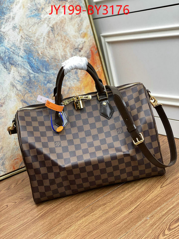 LV Bags(TOP)-Speedy- top fake designer ID: BY3176 $: 199USD