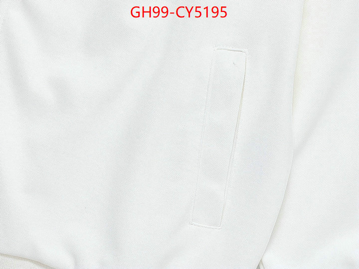 Clothing-Gucci buy cheap ID: CY5195 $: 99USD