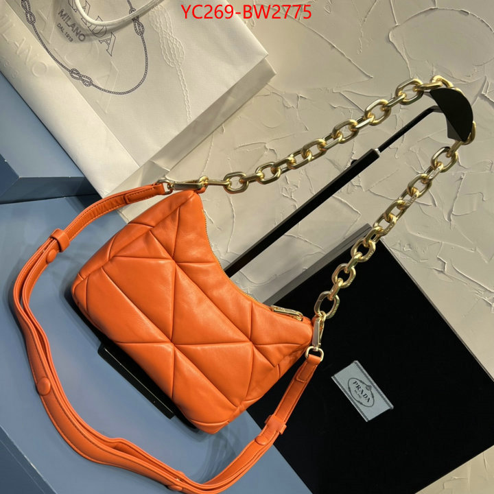 Prada Bags (TOP)-Handbag- high quality perfect ID: BW2775 $: 269USD