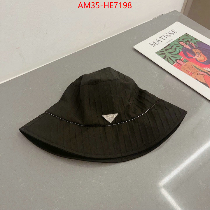 Cap (Hat)-Prada first copy ID: HE7198 $: 35USD