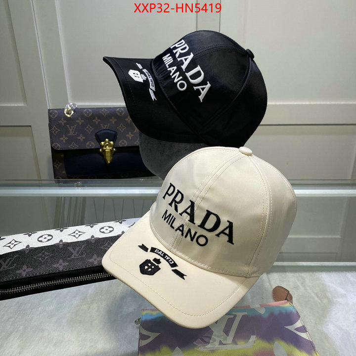 Cap (Hat)-Prada replcia cheap from china ID: HN5419 $: 32USD