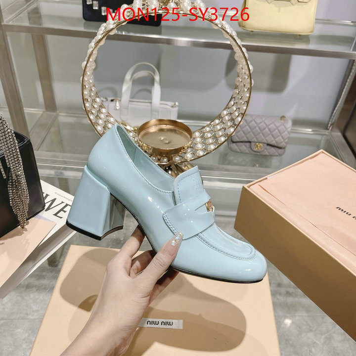 Women Shoes-Miu Miu high ID: SY3726 $: 125USD