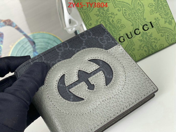 Gucci Bags(4A)-Wallet- exclusive cheap ID: TY3804 $: 45USD