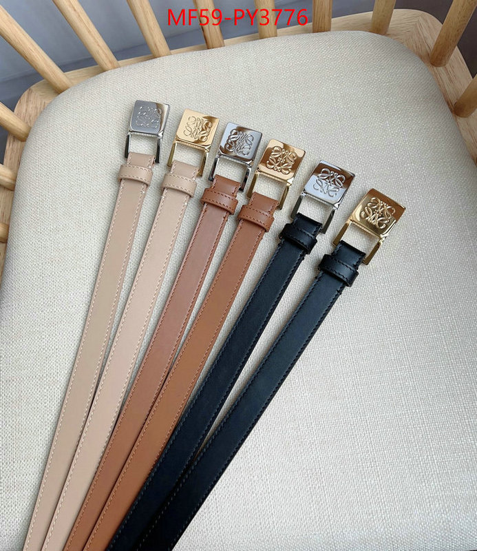 Belts-Loewe luxury fake ID: PY3776 $: 59USD