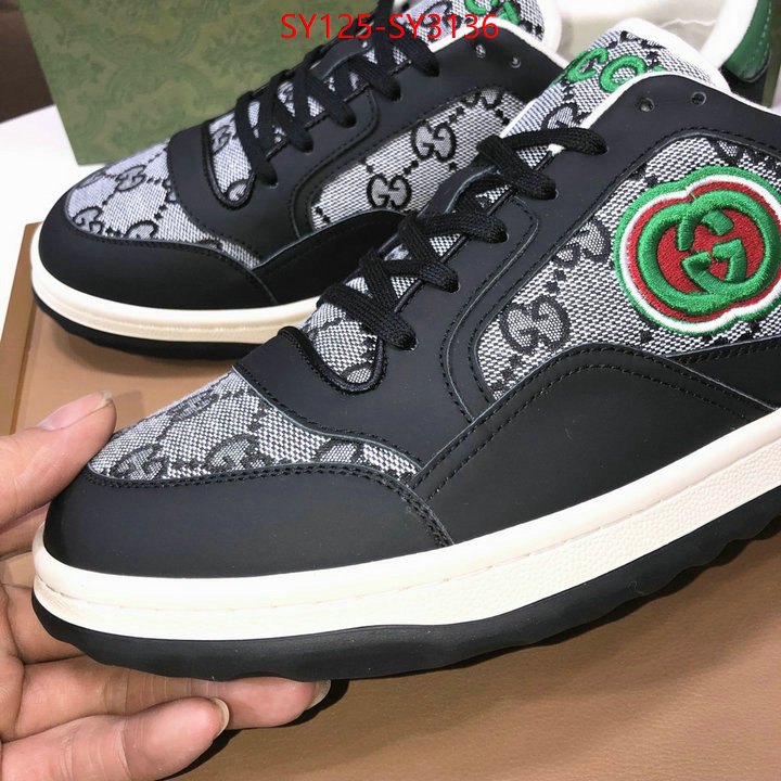 Men Shoes-Gucci find replica ID: SY3136 $: 125USD