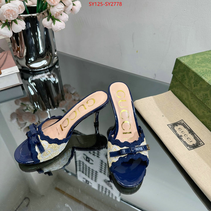 Women Shoes-Gucci replica 2023 perfect luxury ID: SY2778 $: 125USD