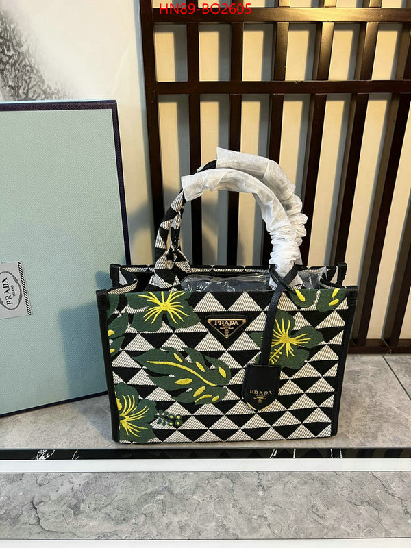 Prada Bags (4A)-Handbag- what's the best place to buy replica ID: BO2605 $: 89USD