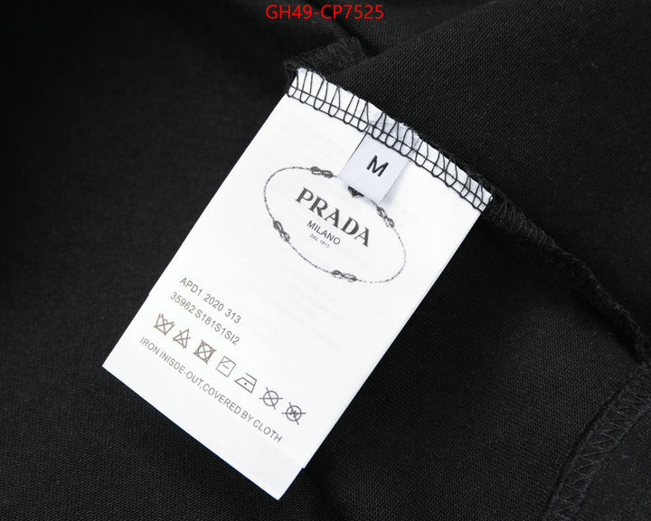 Clothing-Prada where to buy ID: CP7525 $: 49USD