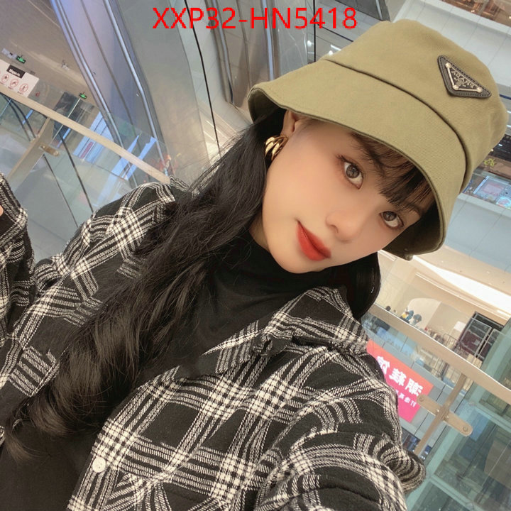 Cap (Hat)-Prada best luxury replica ID: HN5418 $: 32USD