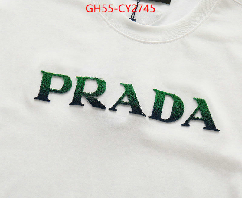 Clothing-Prada where to buy the best replica ID: CY2745 $: 55USD