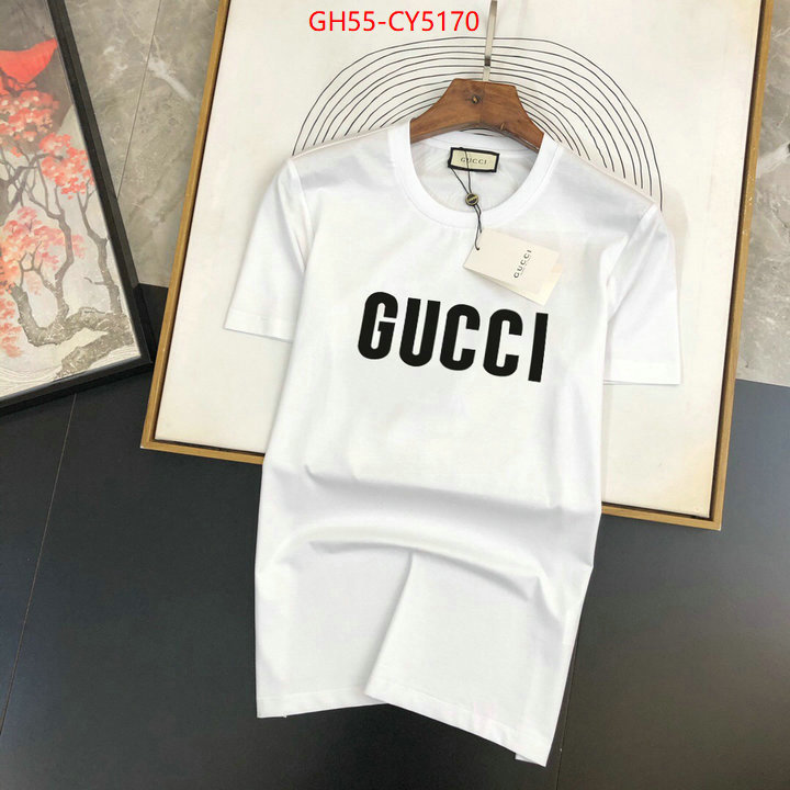 Clothing-Gucci luxury fashion replica designers ID: CY5170 $: 55USD