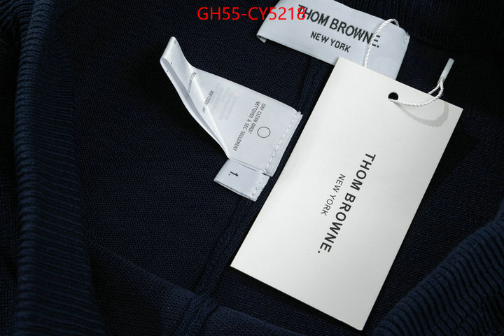 Clothing-Thom Browne replica 2023 perfect luxury ID: CY5218 $: 55USD