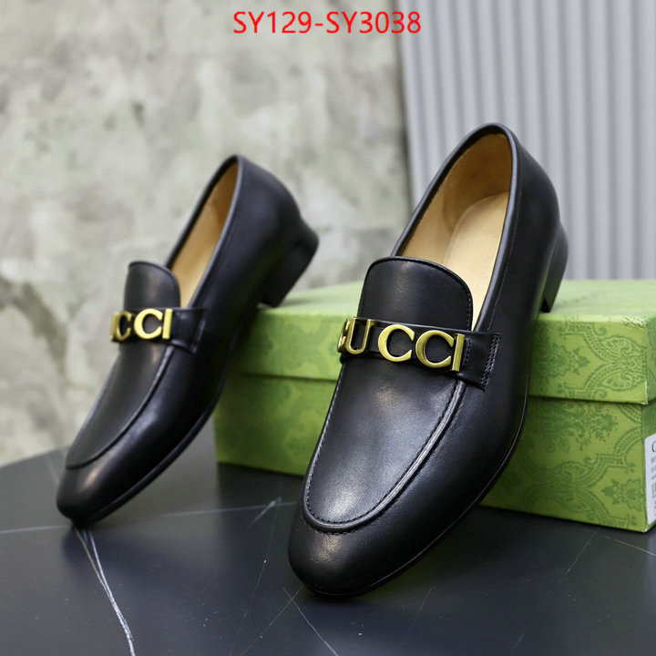 Men Shoes-Gucci replica aaaaa designer ID: SY3038 $: 129USD