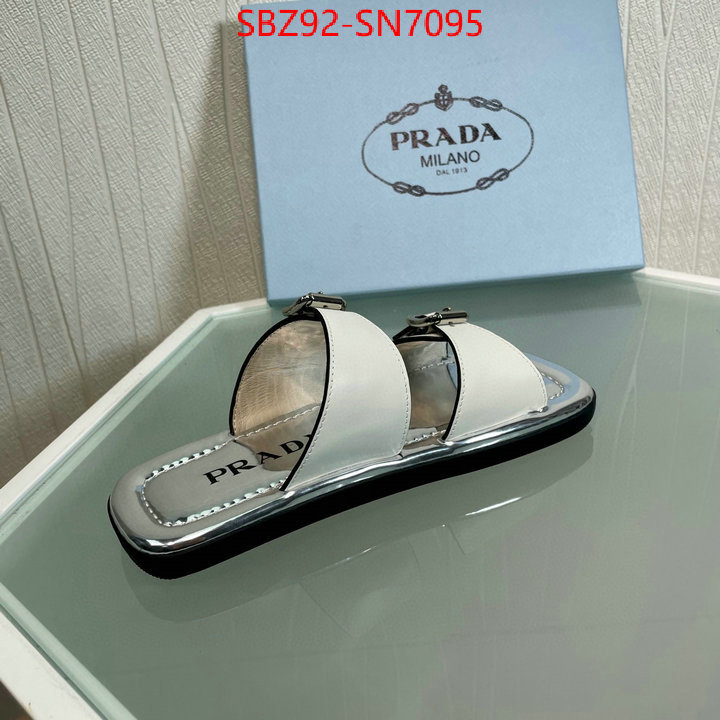 Women Shoes-Prada designer high replica ID: SN7095 $: 92USD