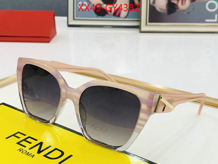 Glasses-Fendi brand designer replica ID: GY4382 $: 49USD