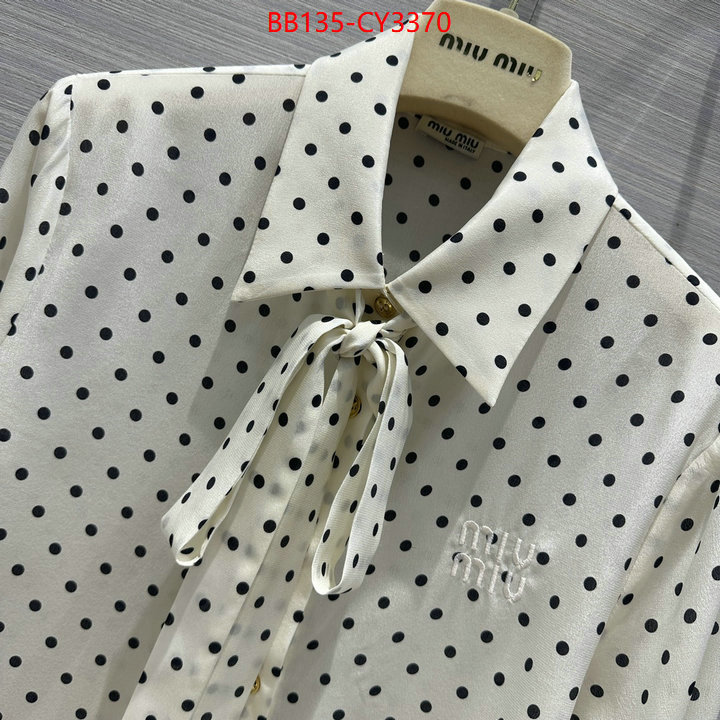 Clothing-MIU MIU high quality 1:1 replica ID: CY3370 $: 135USD