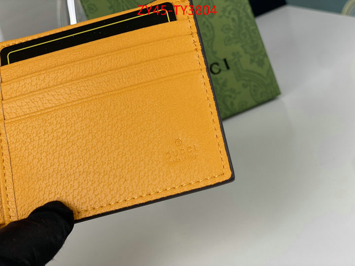 Gucci Bags(4A)-Wallet- exclusive cheap ID: TY3804 $: 45USD