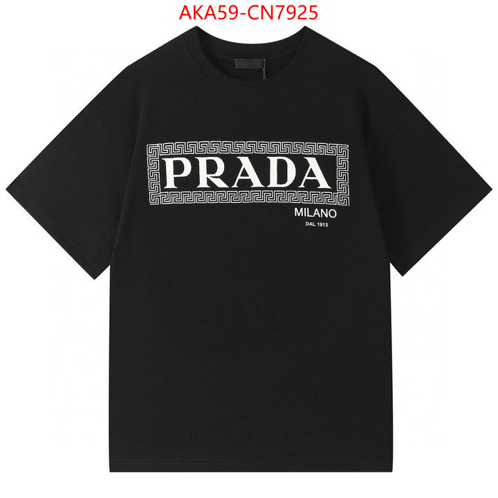 Clothing-Prada high quality designer replica ID: CN7925 $: 59USD