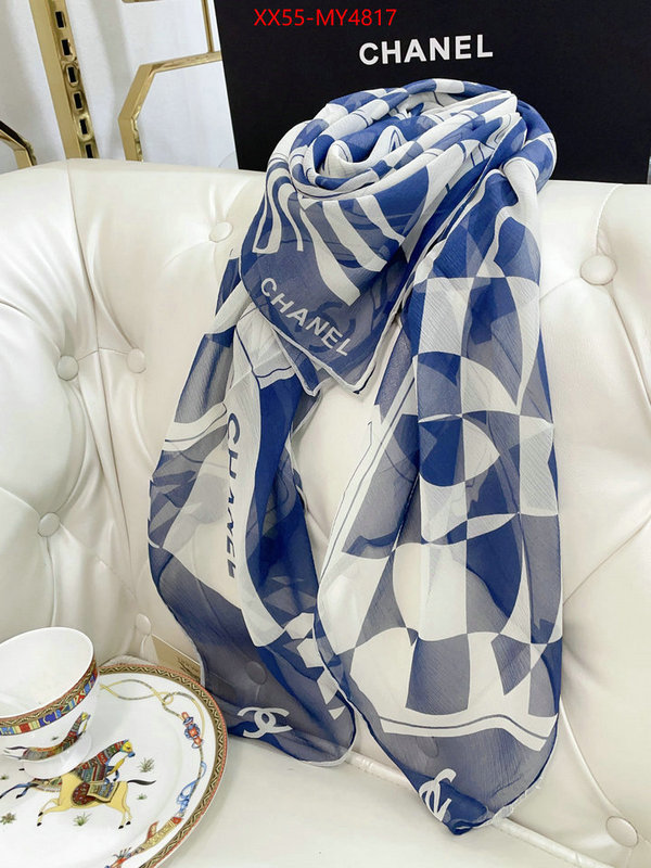 Scarf-Chanel high quality designer replica ID: MY4817 $: 55USD