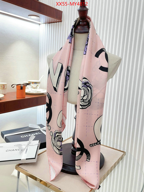 Scarf-Chanel top sale ID: MY4812 $: 55USD