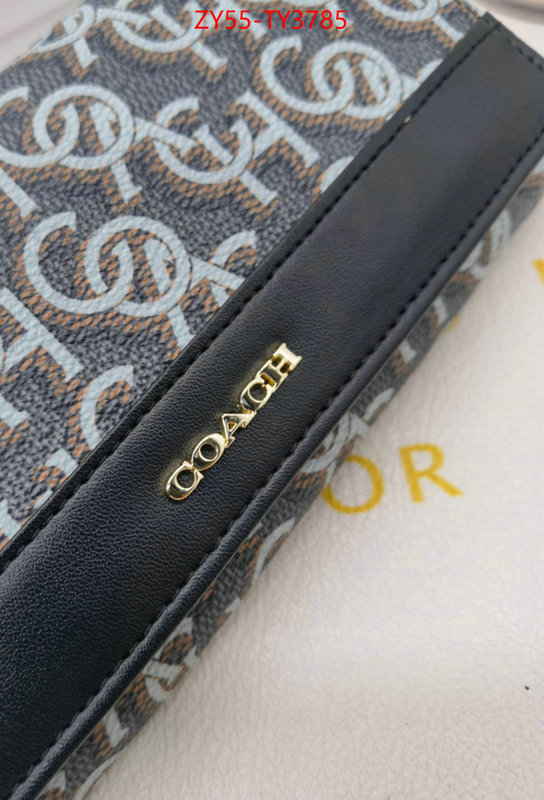 Coach Bags(4A)-Wallet aaaaa replica designer ID: TY3785 $: 55USD