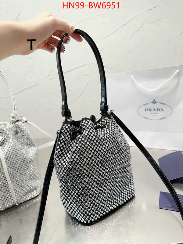 Prada Bags (4A)-Diagonal- aaaaa+ quality replica ID: BW6951 $: 99USD