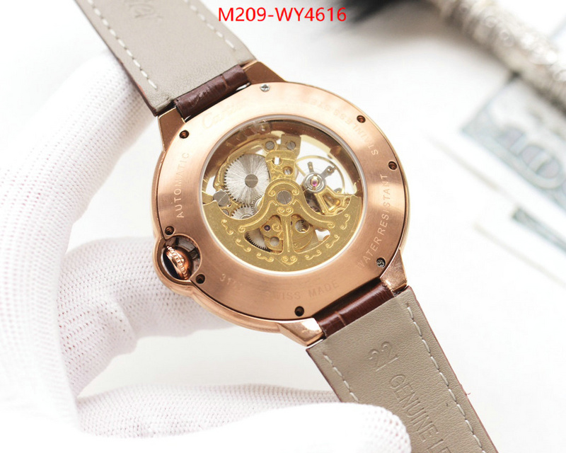 Watch(TOP)-Cartier high quality customize ID: WY4616 $: 209USD