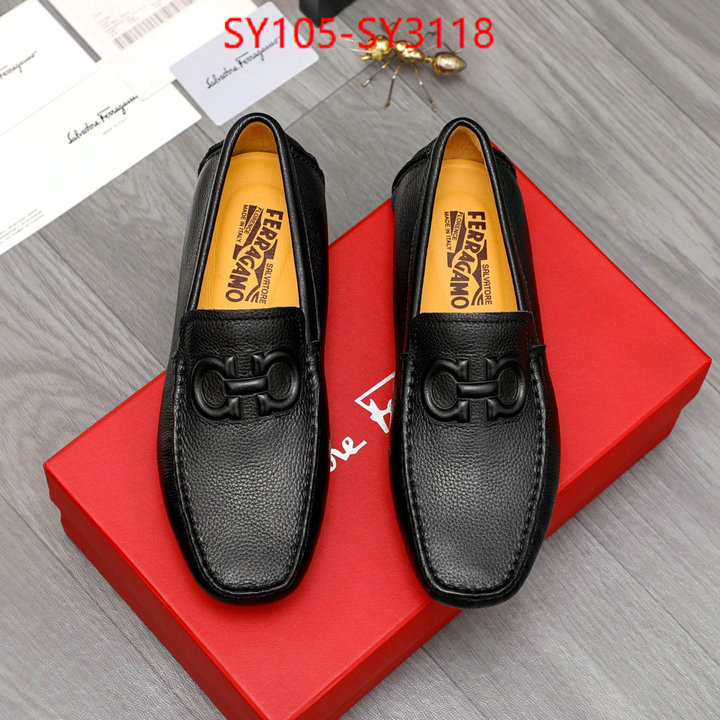 Men shoes-Ferragamo high quality designer replica ID: SY3118 $: 105USD