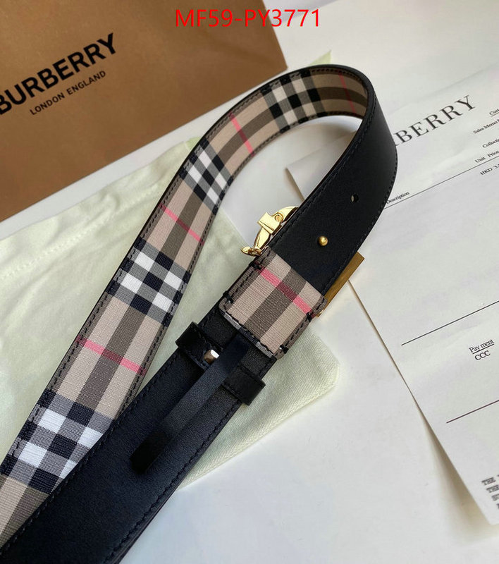 Belts-Burberry shop designer replica ID: PY3771 $: 59USD