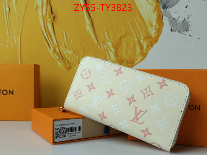 LV Bags(4A)-Wallet best fake ID: TY3823 $: 55USD