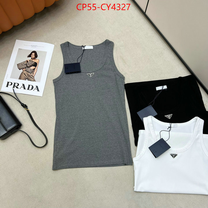 Clothing-Prada what best replica sellers ID: CY4327 $: 55USD