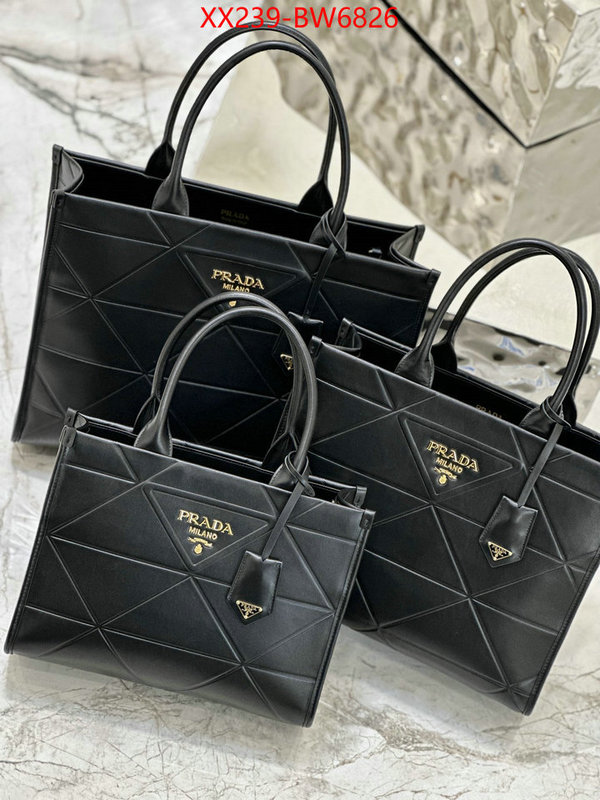 Prada Bags (TOP)-Handbag- fashion designer ID: BW6826 $: 239USD