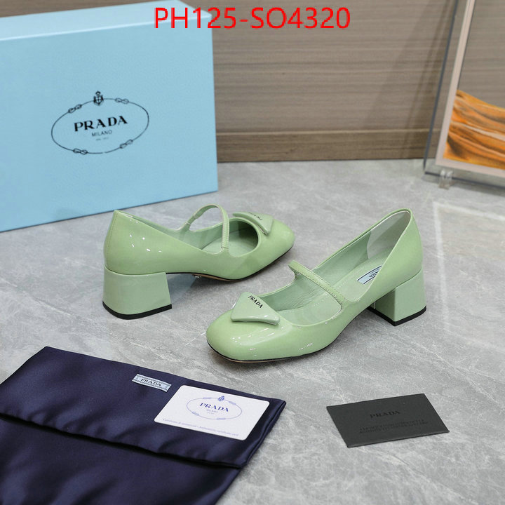 Women Shoes-Prada top quality fake ID: SO4320 $: 125USD