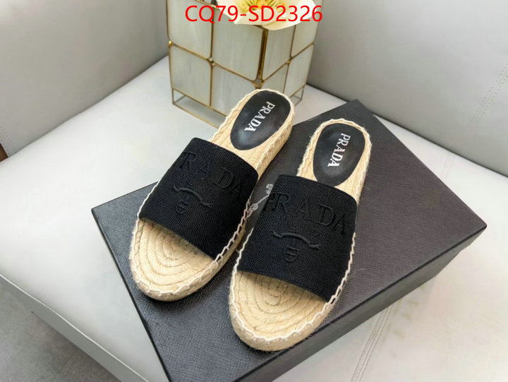 Women Shoes-Prada at cheap price ID: SD2326 $: 79USD
