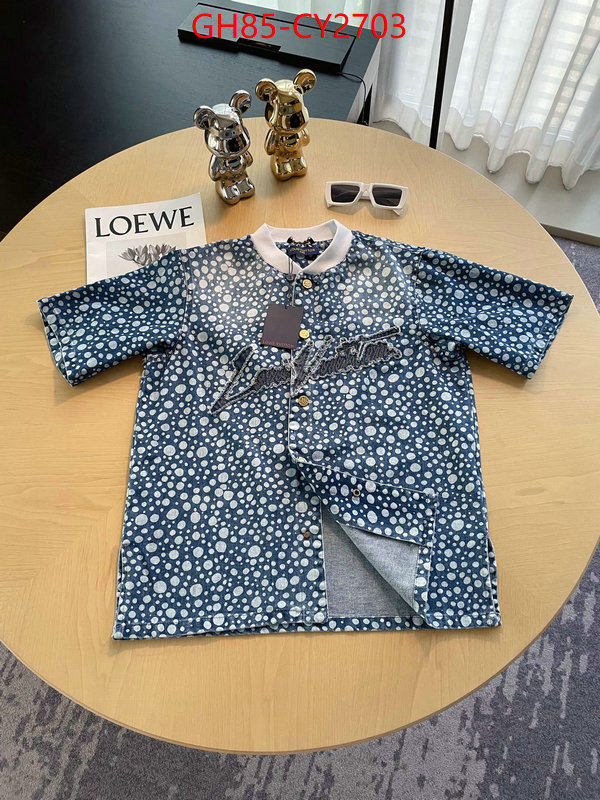 Clothing-LV best website for replica ID: CY2703 $: 85USD