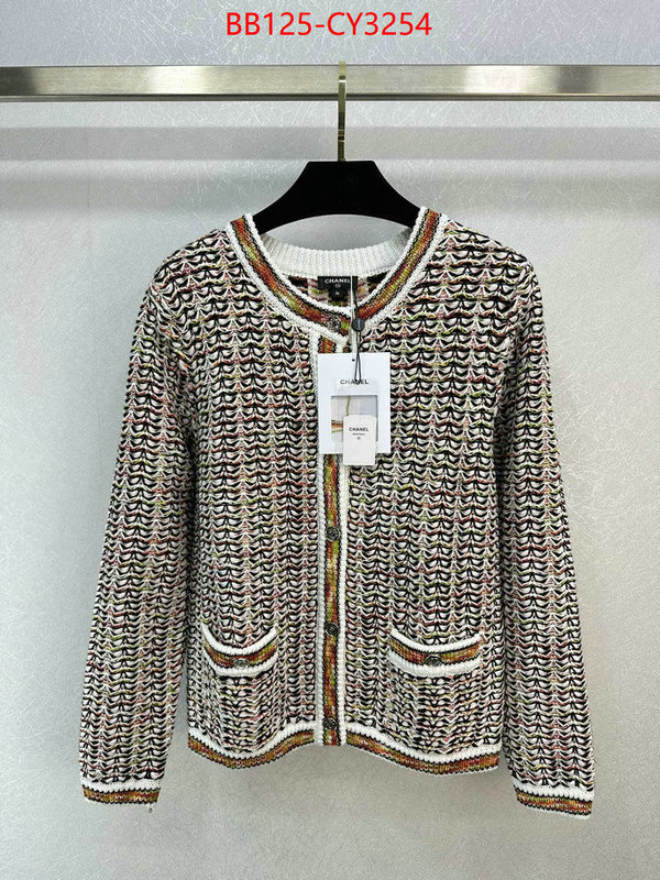 Clothing-Chanel highest quality replica ID: CY3254 $: 125USD