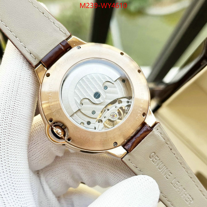 Watch(TOP)-Cartier what's the best to buy replica ID: WY4610 $: 239USD