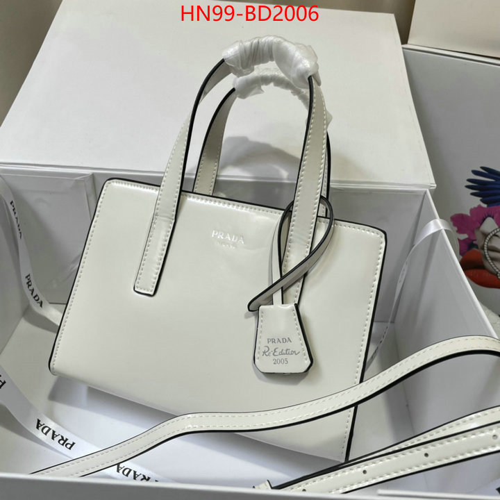 Prada Bags (4A)-Handbag- outlet 1:1 replica ID: BD2006 $: 99USD