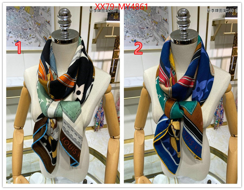 Scarf-LV designer fake ID: MY4861 $: 79USD