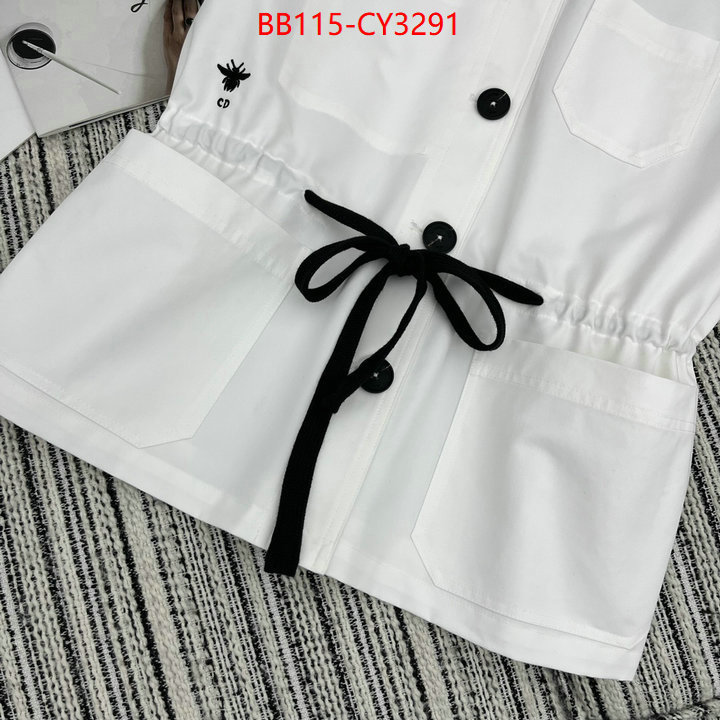 Clothing-Dior cheap high quality replica ID: CY3291 $: 115USD