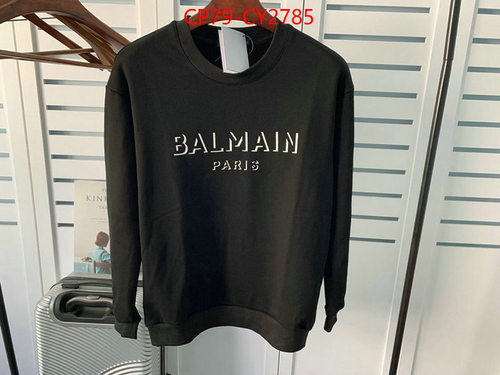 Clothing-Balmain 2023 replica wholesale cheap sales online ID: CY2785 $: 79USD