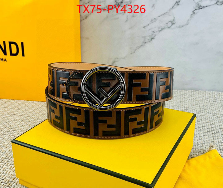 Belts-Fendi cheap online best designer ID: PY4326 $: 75USD