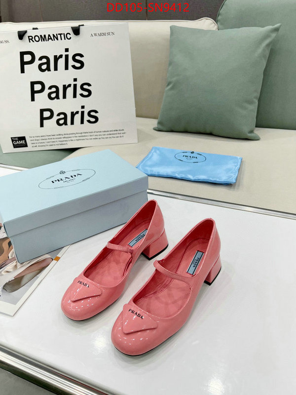 Women Shoes-Prada 1:1 replica ID: SN9412 $: 105USD