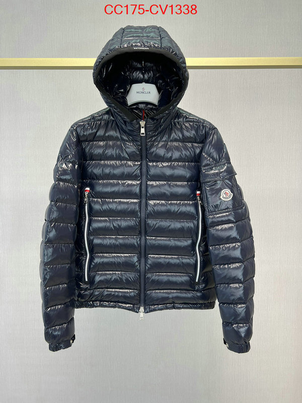 Down jacket Men-Moncler replcia cheap from china ID: CV1338 $: 175USD