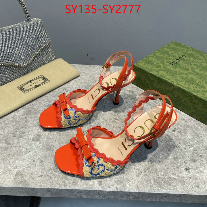 Women Shoes-Gucci highest quality replica ID: SY2777 $: 135USD