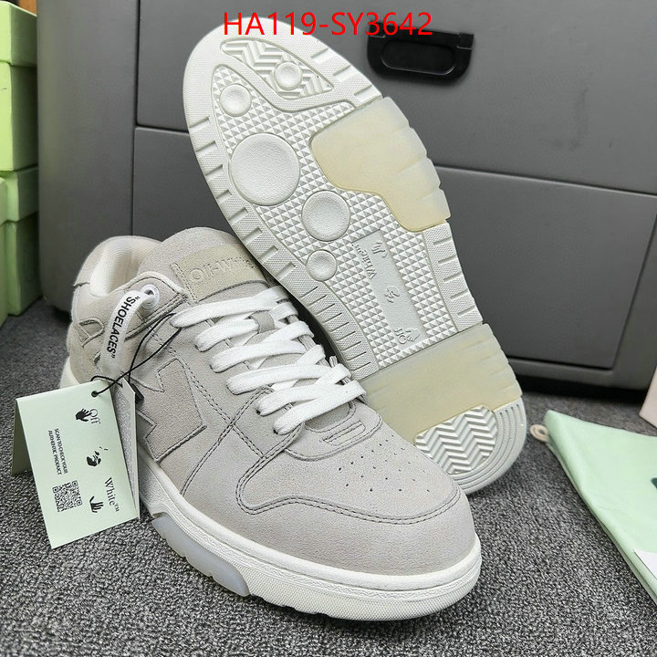 Men Shoes-Offwhite best replica 1:1 ID: SY3642 $: 119USD