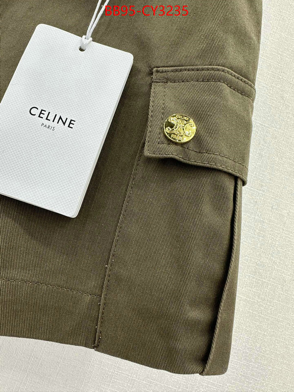 Clothing-Celine 2023 luxury replicas ID: CY3235 $: 95USD