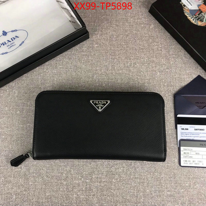 Prada Bags (TOP)-Wallet what is aaaaa quality ID: TP5898 $: 99USD